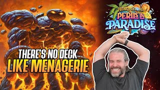 Hearthstone Theres No Deck Like Menagerie Perils in Paradise [upl. by Lengel]