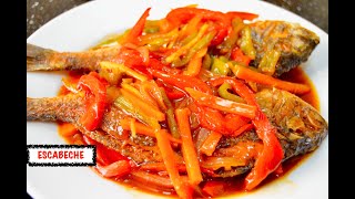 ESCABECHENG ISDA  HOW TO MAKE ESCABECHE  Cusina ni Nanay [upl. by Siuqaj]