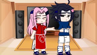 Sasuke amp Sakura Genin react SakuraSasusakuPt1 [upl. by Ahsla960]