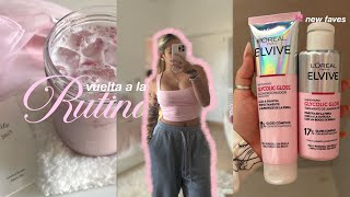 ⭐️VLOG vuelvo al gym nueva cámara proyectos shower routine… 🪩🎀 [upl. by Dianemarie]