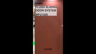 FEATURE Learn More About our FLUSH SLIDING DOOR SYSTEM MFU1200  Sugatsune Global [upl. by Atinaujnas483]