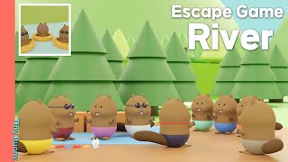 Escape Game Collection 2 River Walkthrough nicoletjp  脱出ゲーム [upl. by Jarid]