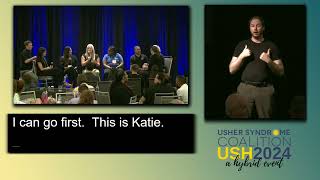 Living with Usher Syndrome  Panel Discussion [upl. by Loftis934]