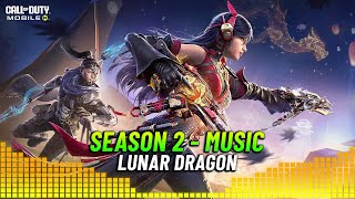 Season 2  Lunar Dragon Theme Music  BGM  CALL OF DUTY MOBILE 2023 [upl. by Shantha604]