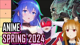 Best Anime in Spring 2024  Ranked and Tier List [upl. by Cerallua]