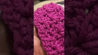 Crocheting a cowl neck scarf [upl. by Robenia869]