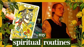 My spiritual morning and night time routine  updated [upl. by Scotti892]