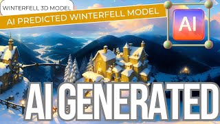 Winterfell Reborn Bringing Game of Thrones to Life with AI  Breathtaking 3D Model [upl. by Alhahs709]