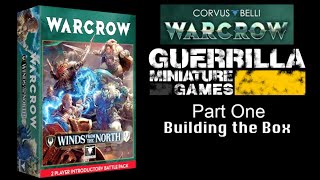 Corvus Belli WARCROW  Part 1 Building the Box [upl. by Yenitirb]