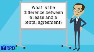 Landlord IQ Whats the Difference Between a Rental Agreement and a Lease [upl. by Amandie926]