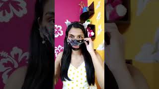 Black 🖤Peel Off Mask 😮 Removes Blackheads amp Whitehead’s 😍 charcoalpeeloffmask peeloffmasks [upl. by Kristo544]