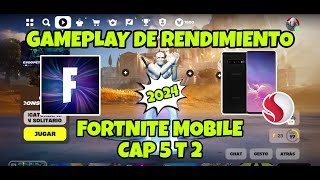 Fortnite Mobile Cap 5 Temp 2 en Samsung S10 2024 [upl. by Okim288]