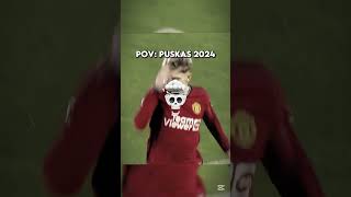 Pov puskas 2024 🔥🥶😈☠️ footballshorts football osimhen [upl. by Hootman60]