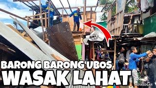 WASAK KABAHAYAN SA GILID NG ILOG DEMOLITION ILANG MGA NAKA TIRA NAGALIT PANOORIN [upl. by Perice574]