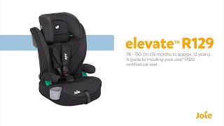 Elevate™ R129  Installing Your Harnessed Booster Seat [upl. by Kluge685]