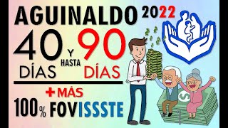 PENSIONADOS ISSSTE tendrán 40 y 90 DÍAS DE AGUINALDO más AFORE y FOVISSSTE [upl. by Yticilef]