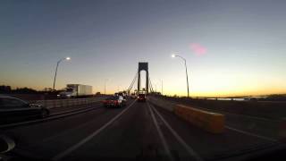 Verrazano Narrows Bridge Upper Level Eastbound [upl. by Gruver]