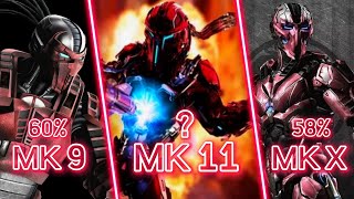 SEKTOR MK9 VS MKX  SEKTOR COMBOS  КОМБО СЕКТОР [upl. by Omik85]