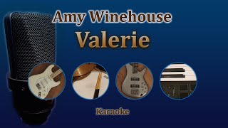 Valerie  Amy Winehouse Karaoke [upl. by Marybeth]