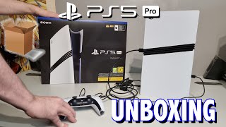 UNBOXING PS5 Pro  PLAYSTATION 5 Pro [upl. by Ahsinyar61]