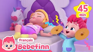 🌞Réveilletoi cest le matin   Comptines  Bebefinn en français 👶 Chansons pour Enfants [upl. by Cyna99]