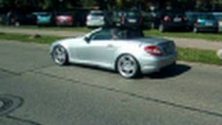 BMW M6 Gemballa Cayenne amp SLK55 AMG Sound [upl. by Brookhouse]