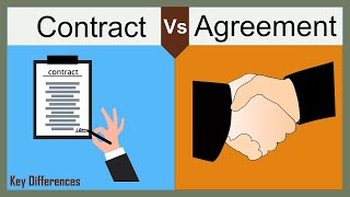 Difference Between Contract and Agreement with Examples  Meaning of Contract  Meaning of Agreement [upl. by Tymothy221]