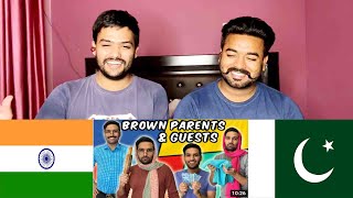 Indian Reaction on Zaid Ali  BROWN PARENTS AND GUESTS [upl. by Meingolda]