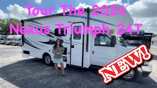 Tour The NEW 2024 Nexus Triumph 24T C Class RV [upl. by Bashee]