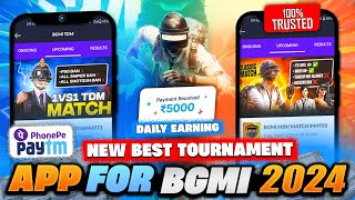 Best Gaming Earning App 2024  Play Games amp Earn Money  Bgmi Free Tournament [upl. by Gnoud]