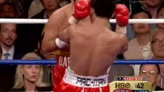 Manny PacquiaoMarco Antonio Barrera II highlights boxing video [upl. by Lonyer473]