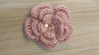 Heklani cvijet crochet easy flower [upl. by Valry227]