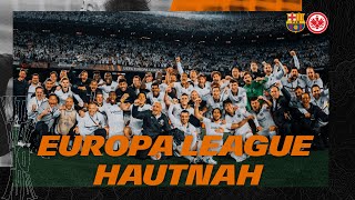 Magisch 30000 Adlerträger erobern das Camp Nou I Europa League hautnah I FC Barcelona  Eintracht [upl. by Yttiy891]