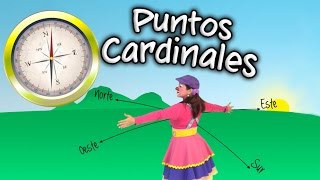 Los Puntos Cardinales y la Brújula para niños [upl. by Coumas]