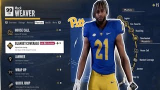 NCAA FOOTBALL 25 HOW GLITCH AND LEVEL UP AND BE A 99 IN ROAD TO GLORY FOR CB [upl. by Min]