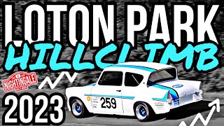 LOTON PARK HILLCLIMB 2023 FLATOUT Action Crashes amp Mistakes Raw Footage amp Pure Sounds [upl. by Minnie]