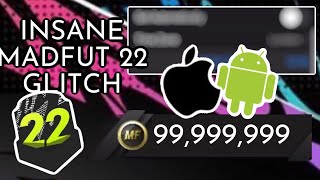 INSANE MADFUT 22 GLITCH  iOS amp Android [upl. by Cirdnek714]