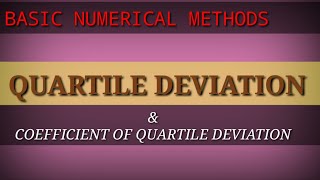 Quartile Deviation amp Coefficient of Quartile Deviation  malayalam [upl. by Anselmo]