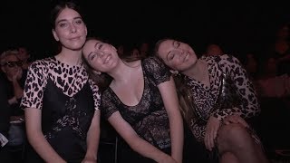 Aymeline Valade Haim Sisters and more at Paco Rabanne Fashion Show [upl. by Auhs984]