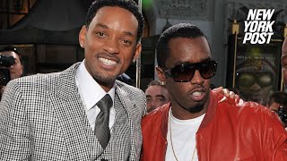 Diddy is left shocked when Kimmel brings up Will Smith Jennifer Lopez and Jada threesome rumors [upl. by Georgiana456]