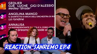 Geolier a Sanremo che SCANDALO Reaction ep4 [upl. by Salisbarry516]