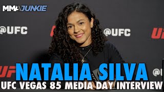 Natalia Silva Sees Viviane Araujo as Next Step Toward Championship Goal  UFC Fight Night 235 [upl. by Ettellocin]