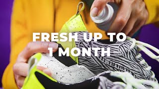 How to use Nanex Fresh to prevent and take away smells in your shoes [upl. by Covell966]