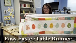 Easy Easter Egg Table Runner [upl. by Ellerahc483]