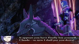 Fire Emblem Warriors Three Hopes  Claude vs Phantom Lorenz Unique Dialogue [upl. by Jariah]