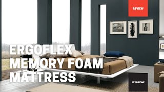 Review Ergoflex Memory Foam Mattress [upl. by Aneehsal]