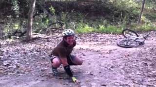 Very funny MTB jump with 29er [upl. by Nosnevets]