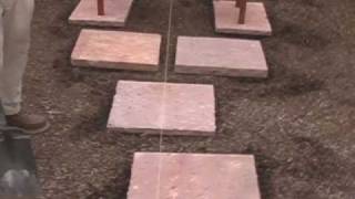 How to Lay Crazy Paving Flagstone Part 1 of 2 [upl. by Wilbert]