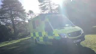 HLE10 Dorset amp Somerset Air Ambulance AW169 GDSAA at Meyrick Park part 2 [upl. by Nylecoj741]