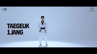 TAEGEUK IL JANG EN ESPAÑOL  PRIMERA FORMA – POOMSAE [upl. by Bren740]